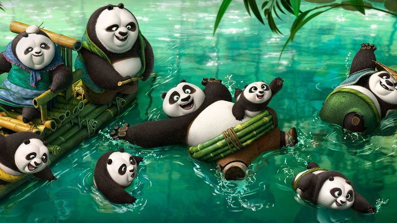 pandas, fu, 1080P, new, pas, kung, pa, panda