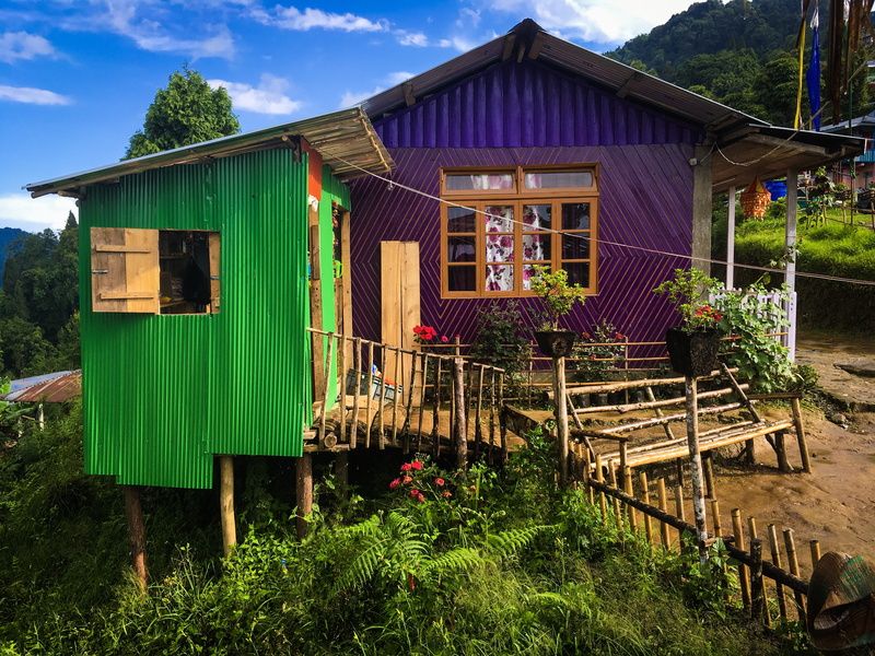 home, plant, housing, 4K, house, hills, outdoors, cottage, cloud - sky, old, flower, building, neighborhood, sky, building exterior, wood - material, residential district