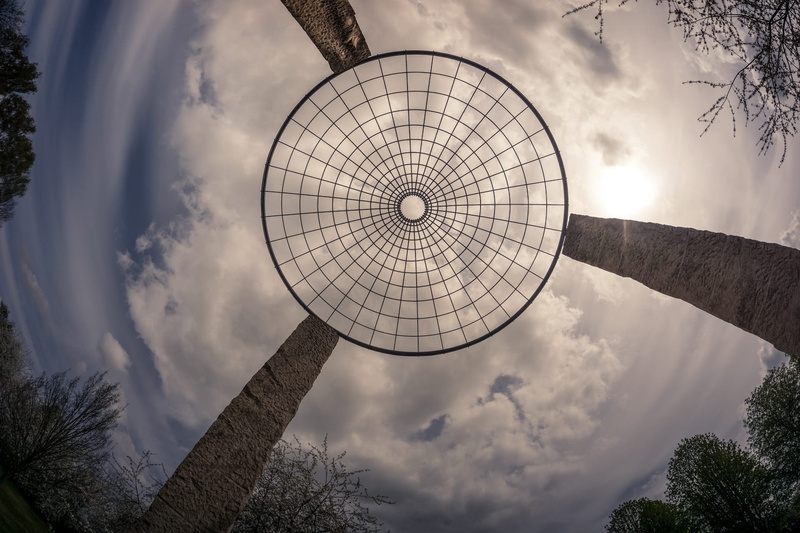 landscape, built structure, architecture, leisure, cloud - sky, recovery, outdoors, only editorial usage, britz garden, berlin, sphere, sky, 1080P, tree