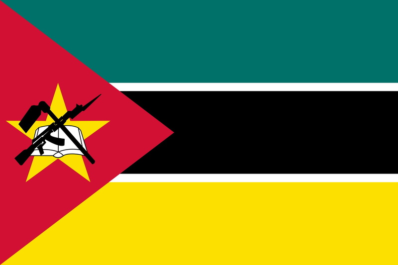 AK 47, flag, 1080P, Mozambique