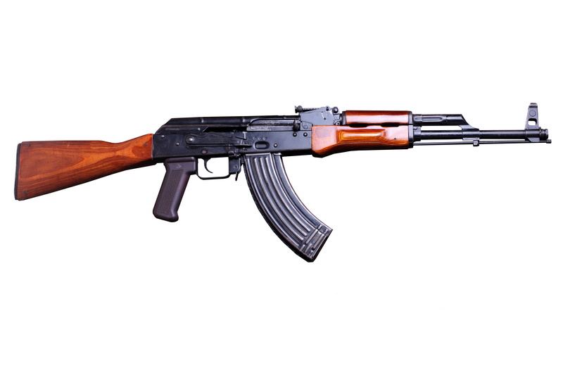 4K, gun, classical, AK-47, assault rifle