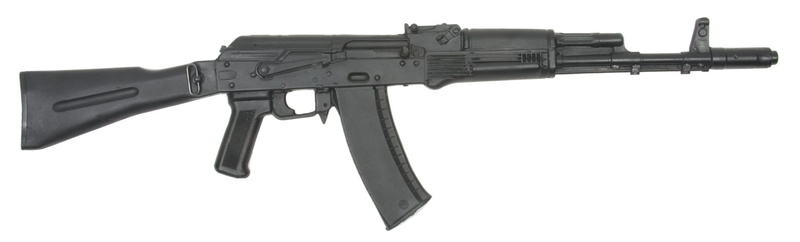 violence, indoors, rifle, 1080P, black color, studio shot, ominous, government, weapon, white background, warning sign, Weapons, aggression, side view