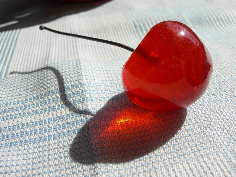 focus on foreground, nature, close-up, cherry, tablecloth, table, glass, 2K, still life, indoors, art and craft, day, no people, group of objects, four objects